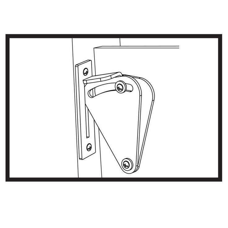Everbilt Oil Rubbed Bronze Sliding Door Lock