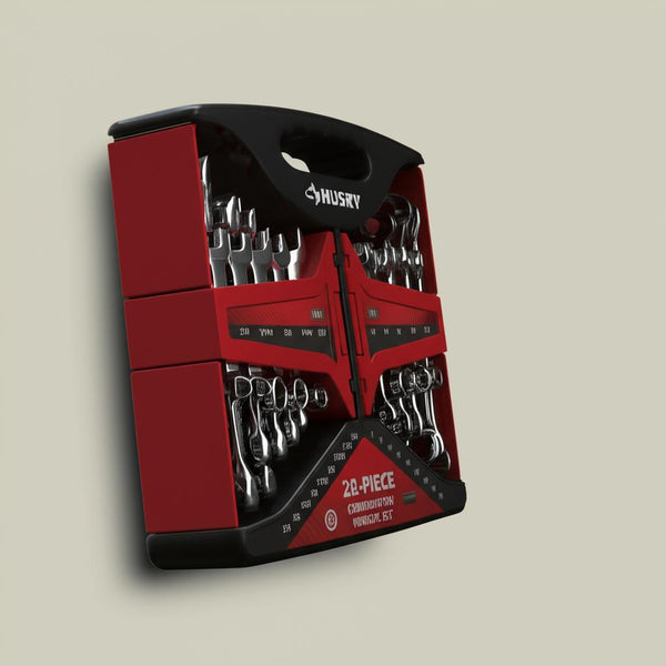 RUSH28xⅡ 2セット Husky 28-Piece Combination Wrench Set with Lifetime Warranty
