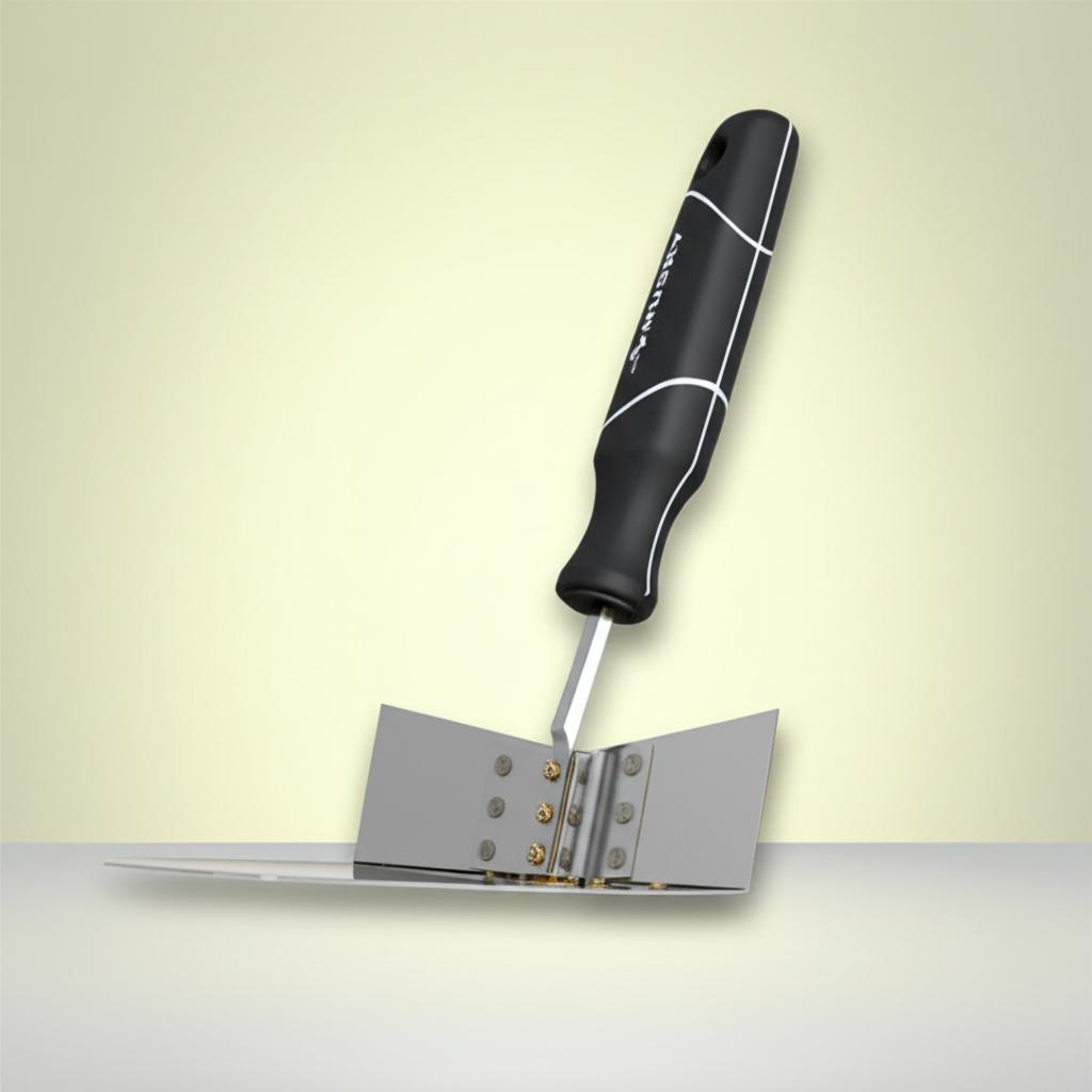 A single green leaf against a white background.