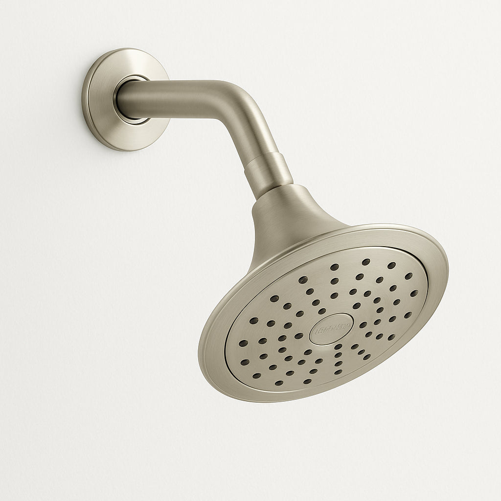 A single green leaf against a white background.