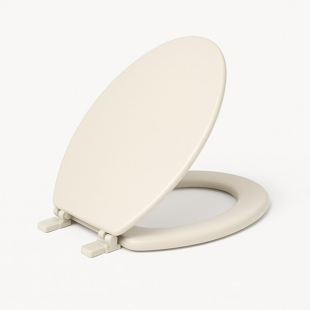 A single green leaf against a white background.