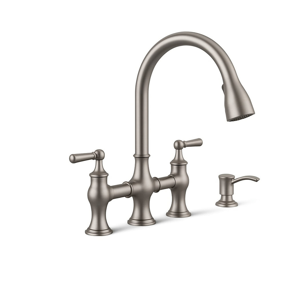 A single green leaf against a white background.