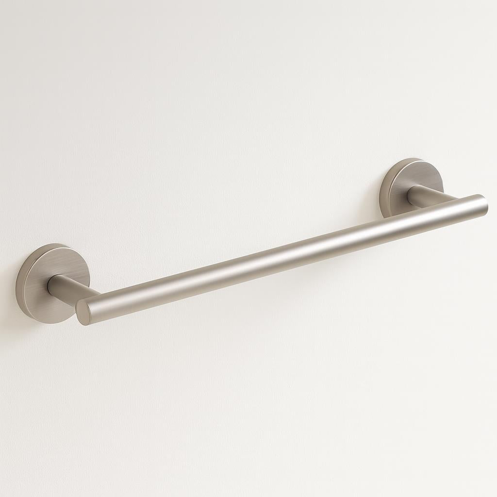 A single green leaf against a white background.