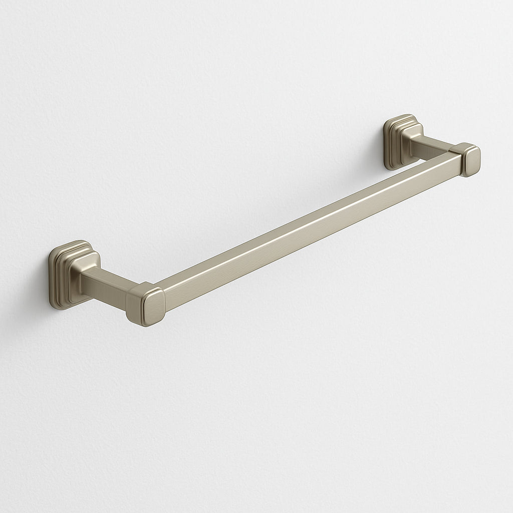 A single green leaf against a white background.