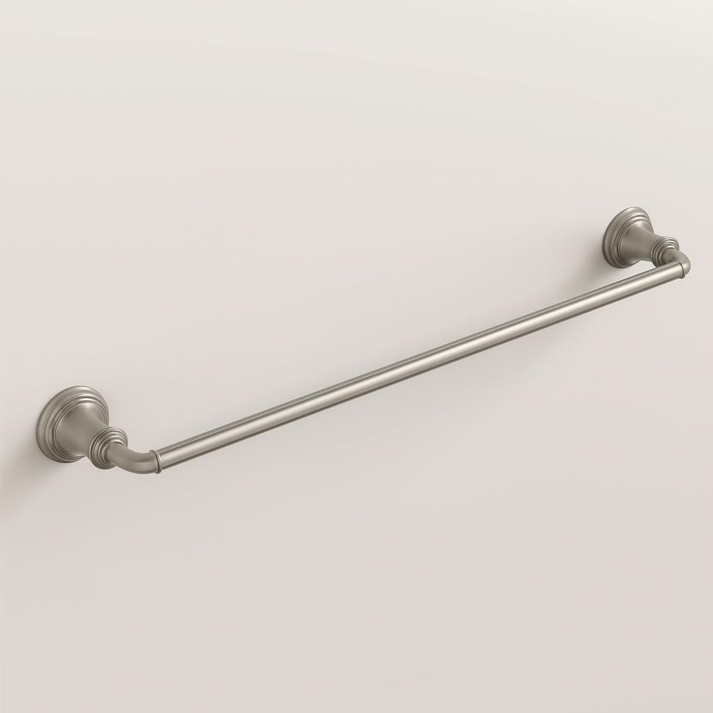 A single green leaf against a white background.