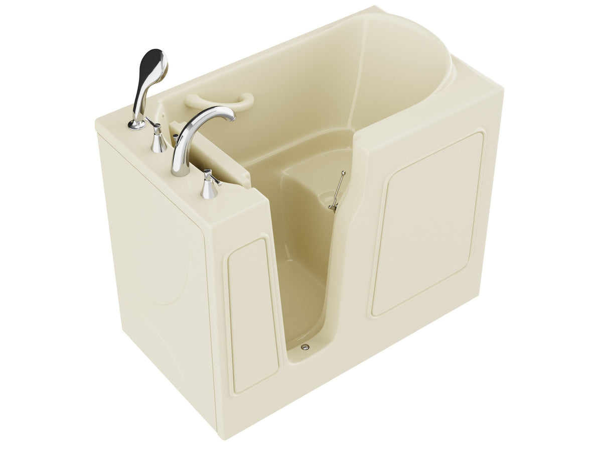 Universal Tubs Safe Premier 59.6 in. x 60 in. x 32 in. Right-Drain Walk-In Air & Whirlpool Bathtub in White
