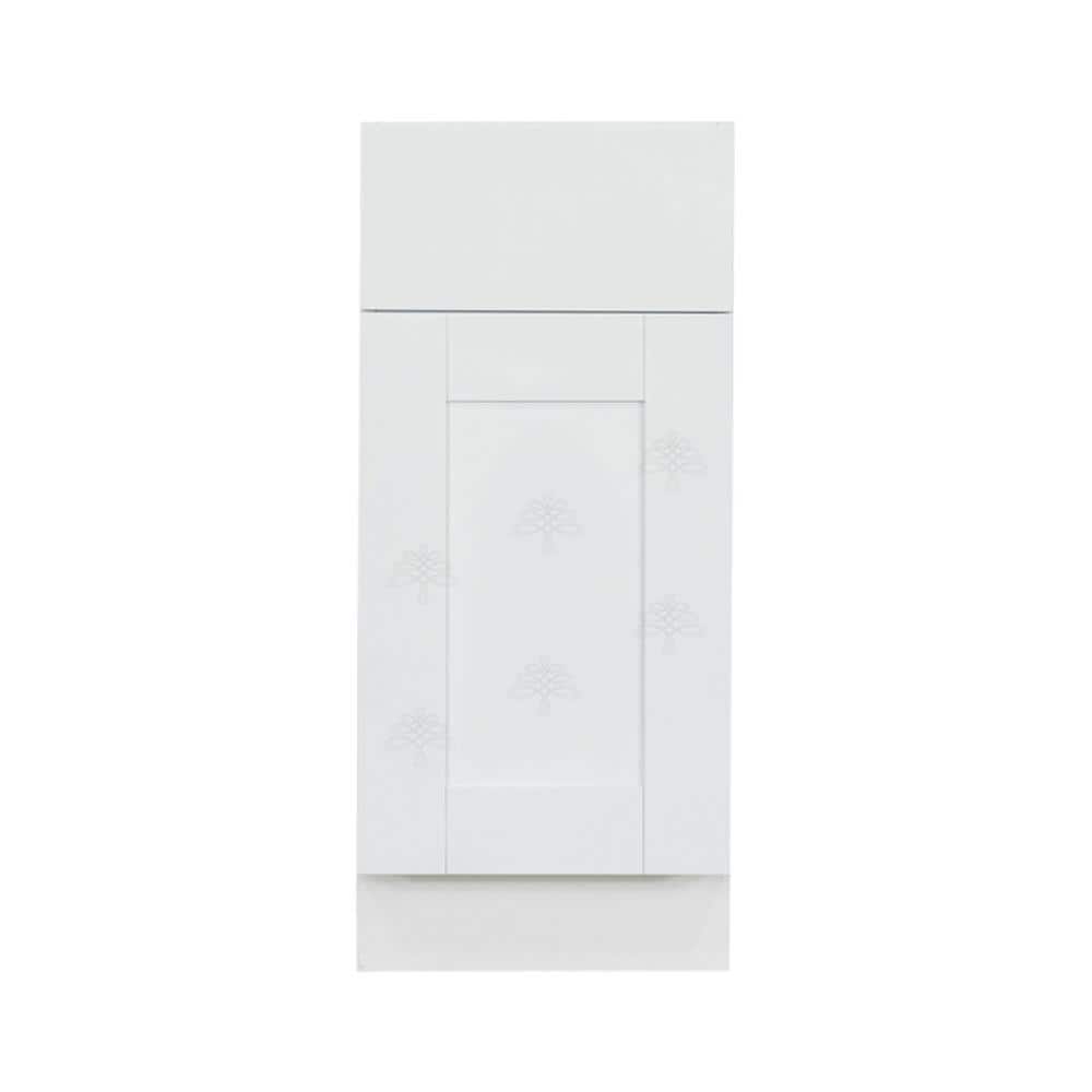 LIFEART CABINETRY Anchester Assembled 12x34.5x24 in. Base Cabinet with ...