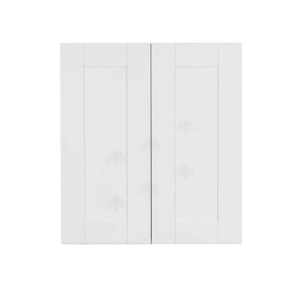 LIFEART CABINETRY Anchester Assembled 30x30x12 in. 2-Door Wall Cabinet ...