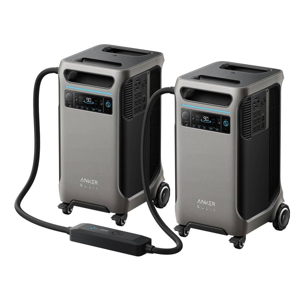 2 Anker SOLIX F3800 + Double Power Hub