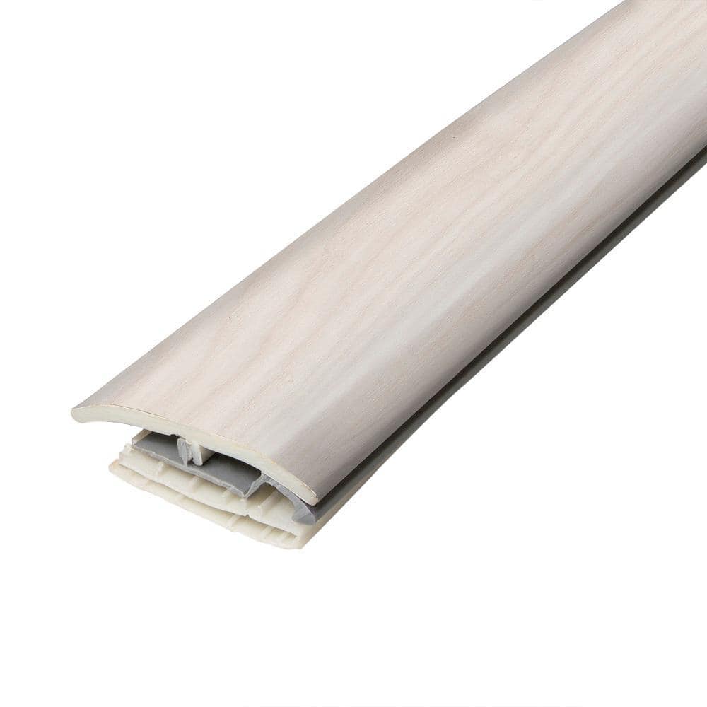 Shadow 0.31 in. T x 2 in. W x 78.7 in. L Vinyl 4-in-1 Molding – Super Arbor