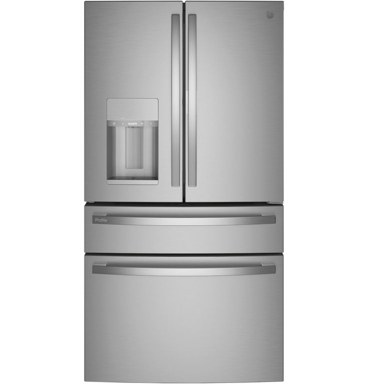 GE Profile 27.9 cu. ft. Smart 4-Door French Door Refrigerator with Door in Door in Fingerprint Resistant Stainless Steel