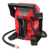 M12 12-Volt Lithium-Ion Cordless 3/8 in. Impact Wrench and Inflator Combo Kit with 3/8 in. Drive Metric Socket Set - Super Arbor