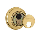 816 Series Satin Nickel Single Cylinder Key Control Deadbolt featuring SmartKey Security - Super Arbor