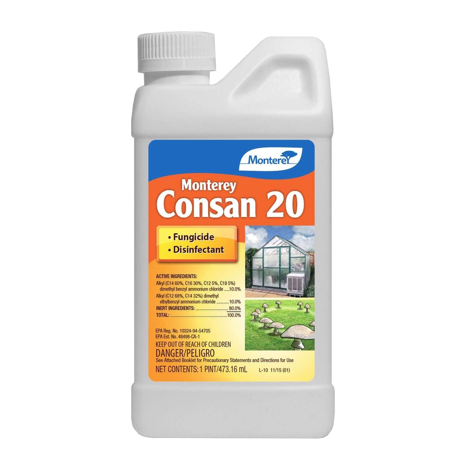 Monterey Consan 20 Concentrated Liquid Disease and Fungicide Control 1 ...