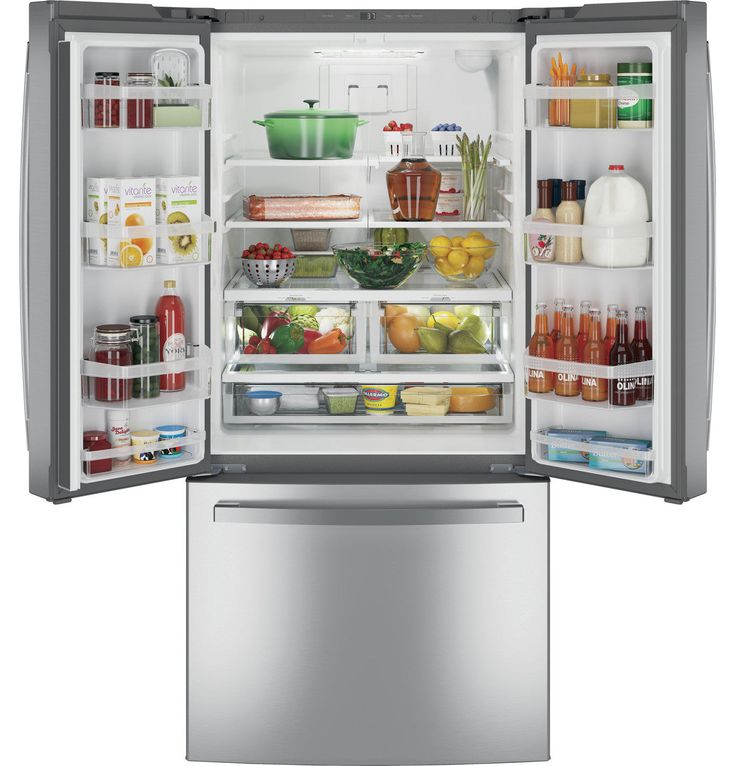 GE 24.7 cu. ft. French Door Refrigerator in Stainless Steel, ENERGY STAR