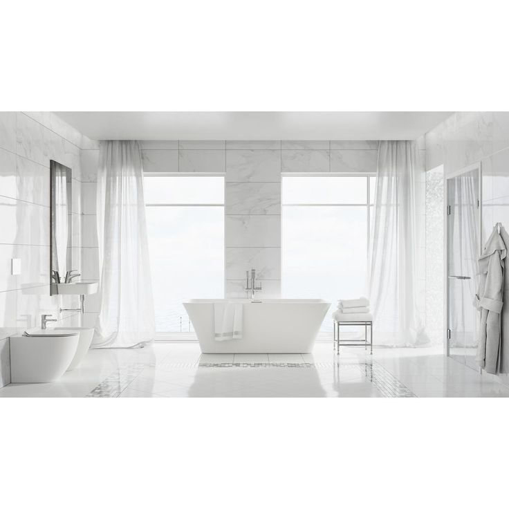 Swiss Madison St. Tropez Wall Mount Sink in White