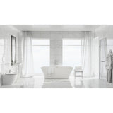 Swiss Madison St. Tropez Wall Mount Sink in White