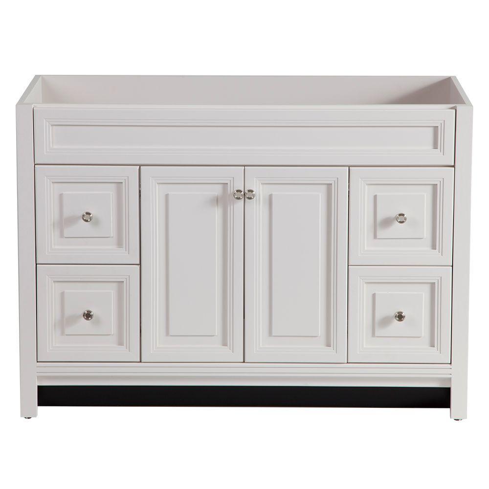 Brinkhill 48 in. W x 34 in. H x 22 in. D Bath Vanity Cabinet Only in Cognac - Super Arbor