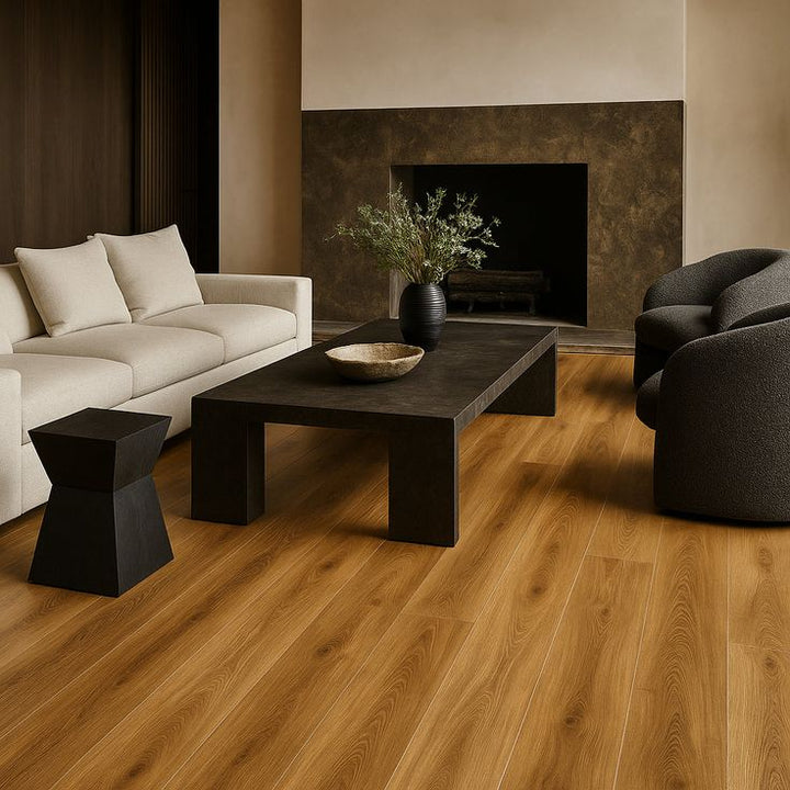 Sundance Canyon Hickory 22 MIL x 7.1 in. W x 48 in. L Click Lock