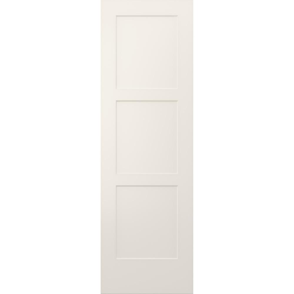 32 in. x 96 in. Birkdale Primed Smooth Hollow Core Molded Composite Interior Door Slab - Super Arbor