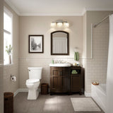 Style Selections Morecott 23.75-in Chocolate Single Sink Bathroom Vanity with White Vitreous China Top