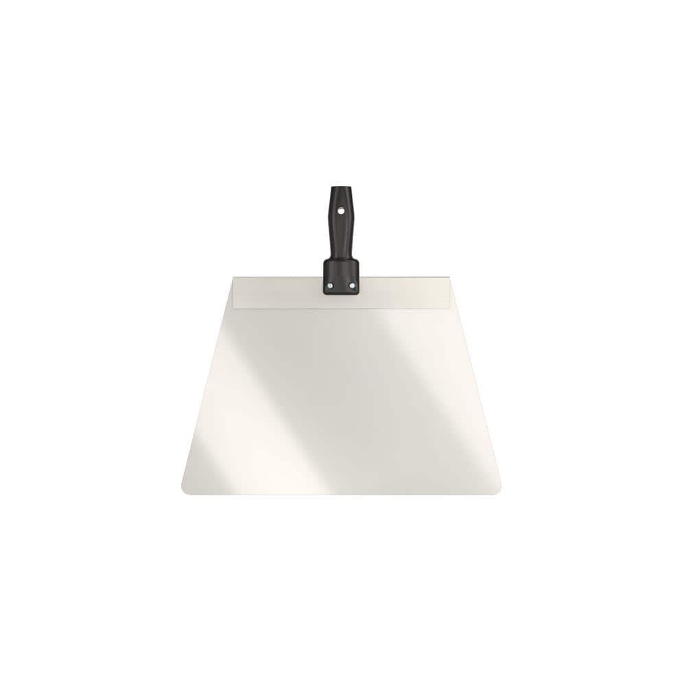 A single green leaf against a white background.