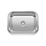 Blanco Stellar Stainless Steel Undermount Laundry Sink - Brushed Satin