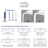 Transolid Meridian 25 in. x 22 in. x 12 in. Stainless Steel Drop-in Laundry/Utility Sink Kit with 4-Hole