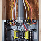 Homeline 200 Amp 40-Space 80-Circuit Indoor Main Breaker Qwik-Grip Plug-On Neutral Load Center with Cover - Value Pack - Super Arbor