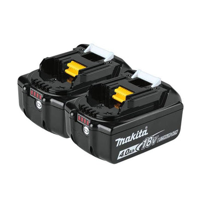 18-Volt LXT Lithium-Ion High Capacity Battery Pack 4.0Ah with LED Charge Level Indicator (2-Pack)