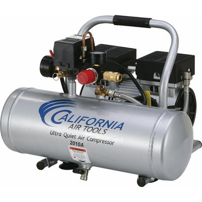 2.0 Gal. 1.0 HP Ultra Quiet and Oil-Free Aluminum Tank Air Compressor - Super Arbor