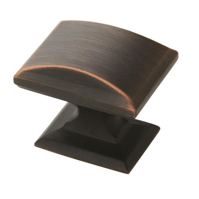 Candler 1-1/4 in (32 mm) Length Oil-Rubbed Bronze Cabinet Knob - Super Arbor