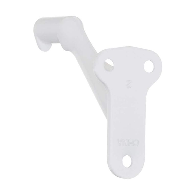 A single green leaf against a white background.