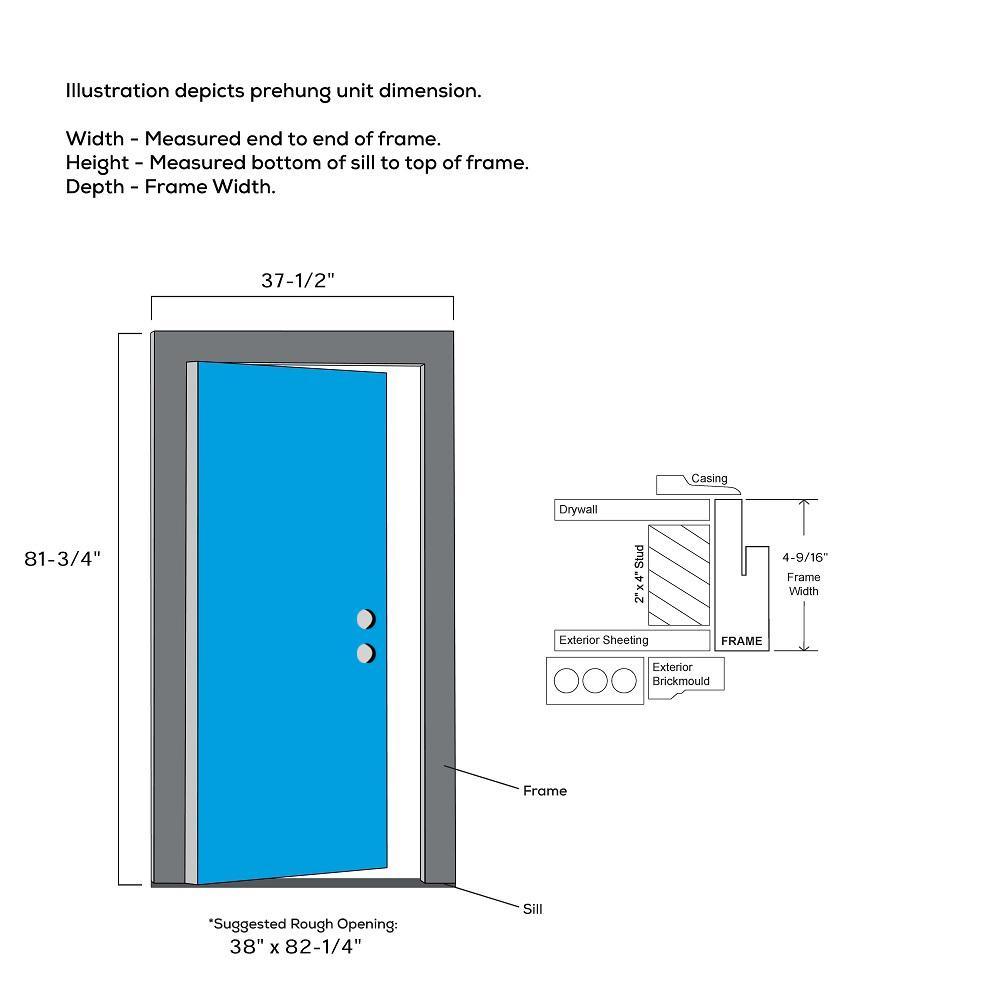 36 in. x 80 in. Internal Blinds Left-Hand Inswing Full Lite Clear Primed Steel Prehung Front Door - Super Arbor