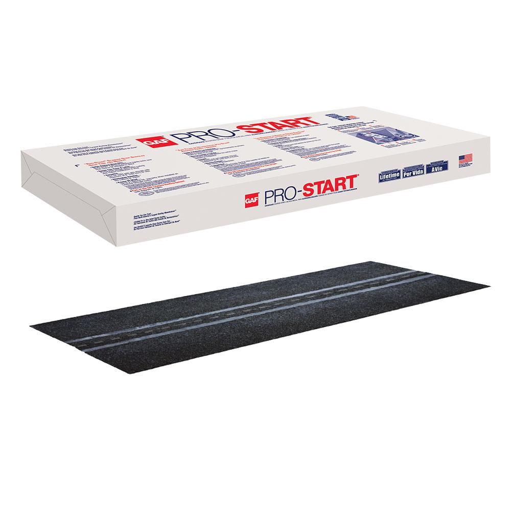 Starter On Rakes Pro-Start 120 lin. ft. Eave and Rake Roofing Starter Strip Shingles ...