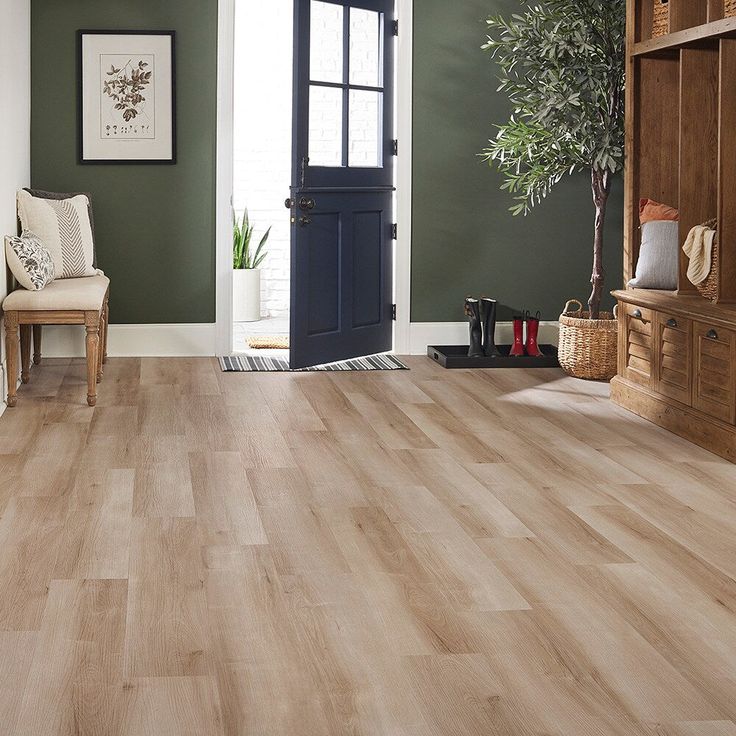 STAINMASTER Ellyn Hickory 6-mm x 7-3/32-in W x 47-in L Waterproof