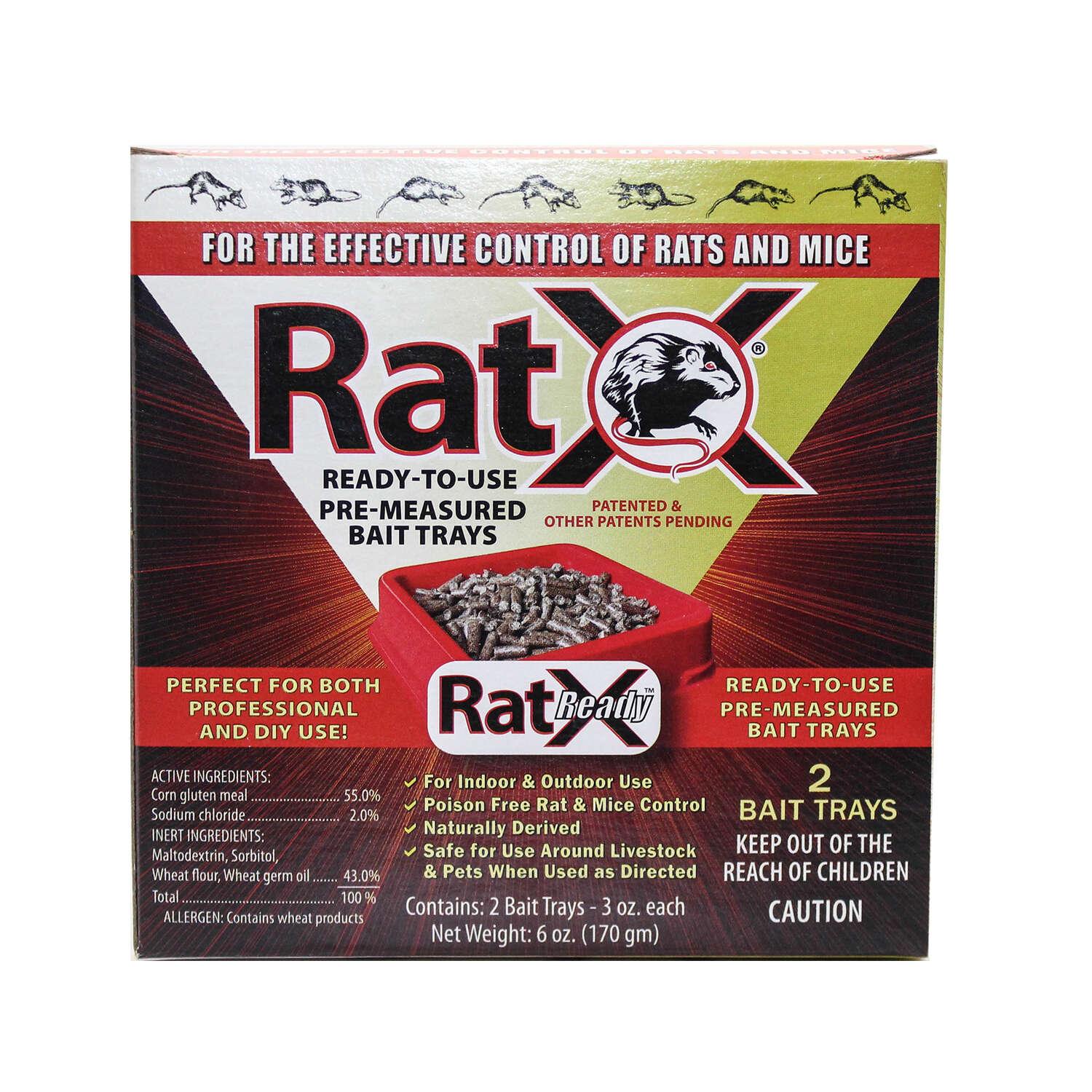 Pellets For Rats RatX Non-Toxic Bait Pellets For Mice and Rats 6 oz 2 pk – Super Arbor
