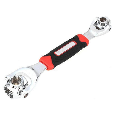 5/16 in., 3/8 in., 7/16 in, 1/2 in., 9/16 in. 5/8 in., 11/16 in. 3/4 in.  48 in 1 Universal Socket Torque Wrench - Super Arbor