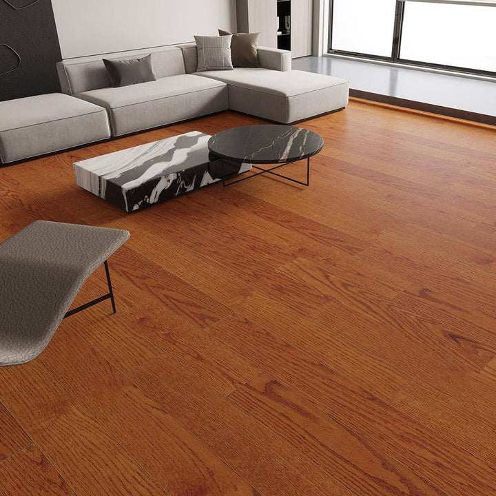 Selkirk Cambria Oak 3/8 in. T x 3-1/2 in. W Click Lock Smooth