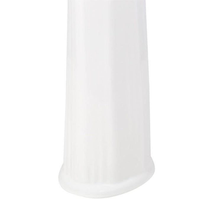 Foremost Brielle Pedestal Combo Bathroom Sink in White