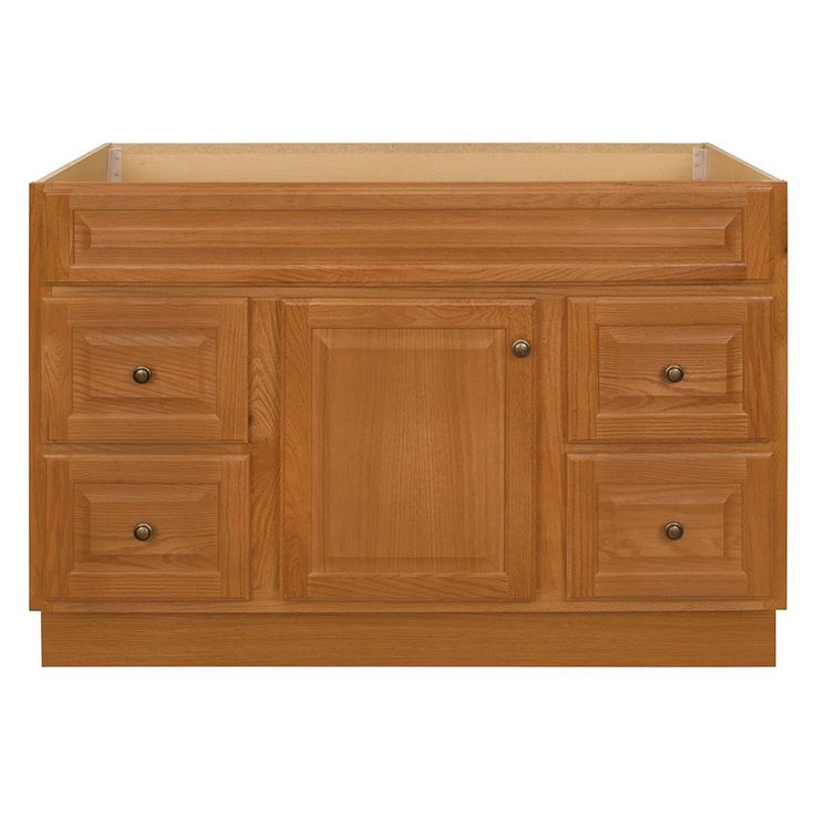 Hampton 48 in. W x 21 in. D x 33.5 in. H Bathroom Vanity Cabinet Only in White
