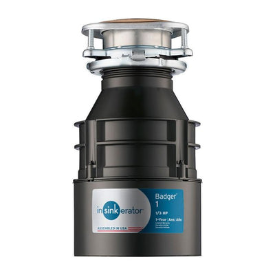 InSinkErator 1/3 HP Badger Continuous Feed Garbage Disposal