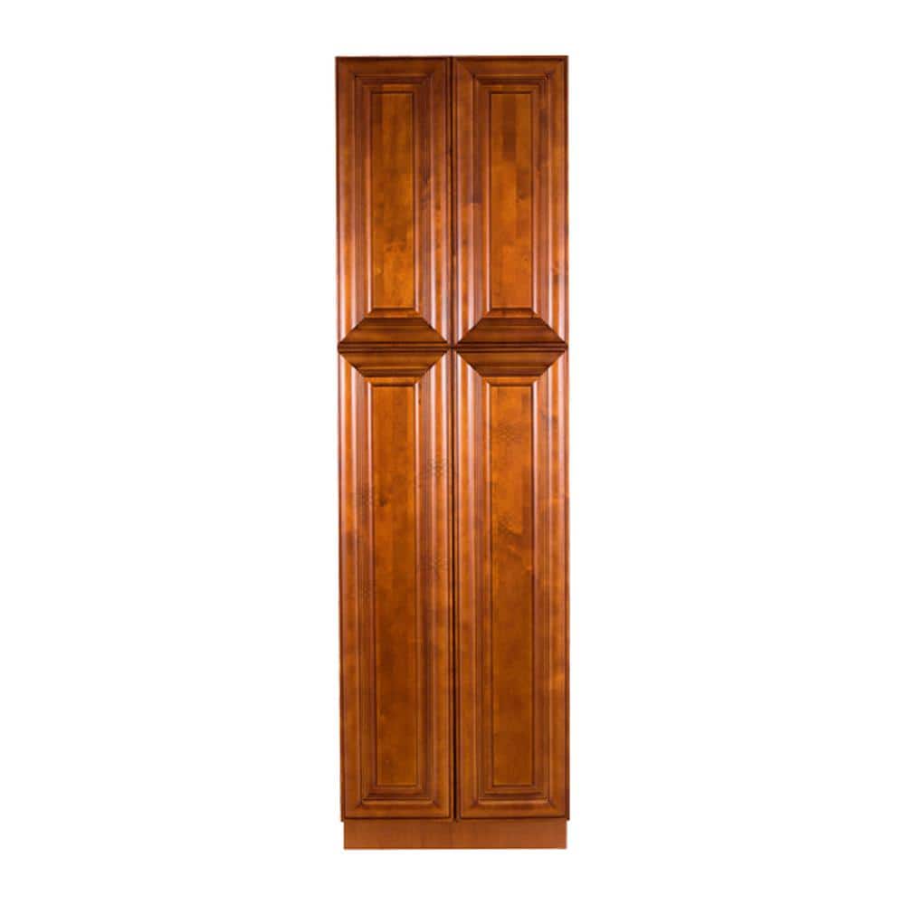 LIFEART CABINETRY Cambridge Assembled 30 in. x 96 in. x 24 in. Tall Pa ...