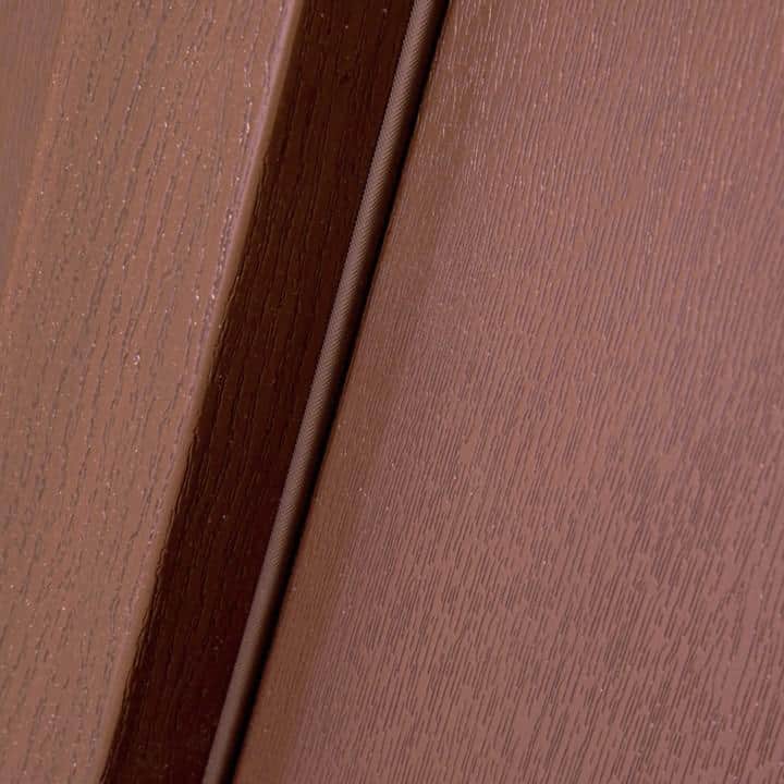 Steves & Sons Regency 64 in. x 80 in. 3/4-6 Lite Clear Glass Right-Hand Chestnut Stain Mahogany Fiberglass Prehung Front Door with Double 12 in. Sidelites
