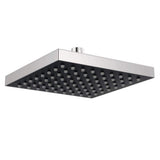 Delta 1-Pattern 8 in. Wall Mount Rain Fixed Shower Head in Chrome