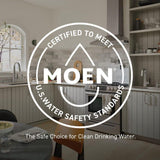 Moen Genta Single Handle Single Hole Bathroom Faucet in Polished Chrome (2-Pack)