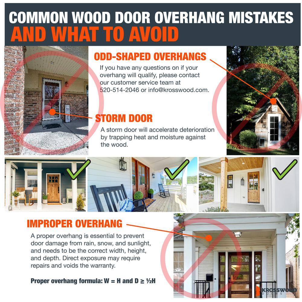 Krosswood Doors 30 in. x 80 in. Rustic Knotty Alder Arch Top Clear Stain Left-Hand Inswing Wood Single Prehung Front Door