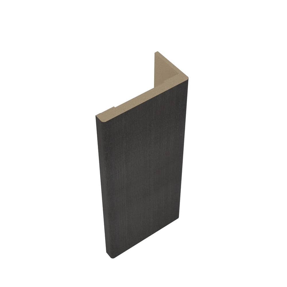 Belldinni 11/16 in. D x 3-1/2 in. W x 85-1/2 in. L MDF Interior Door Casing Black Apricot