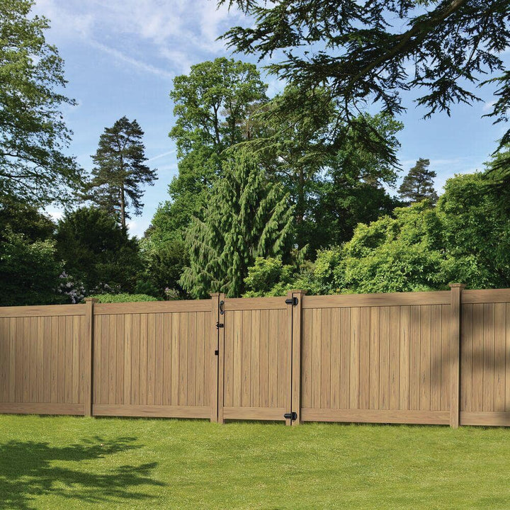 Veranda Linden 6x8 ft Cypress Vinyl Privacy Fence Panel – Super Arbor