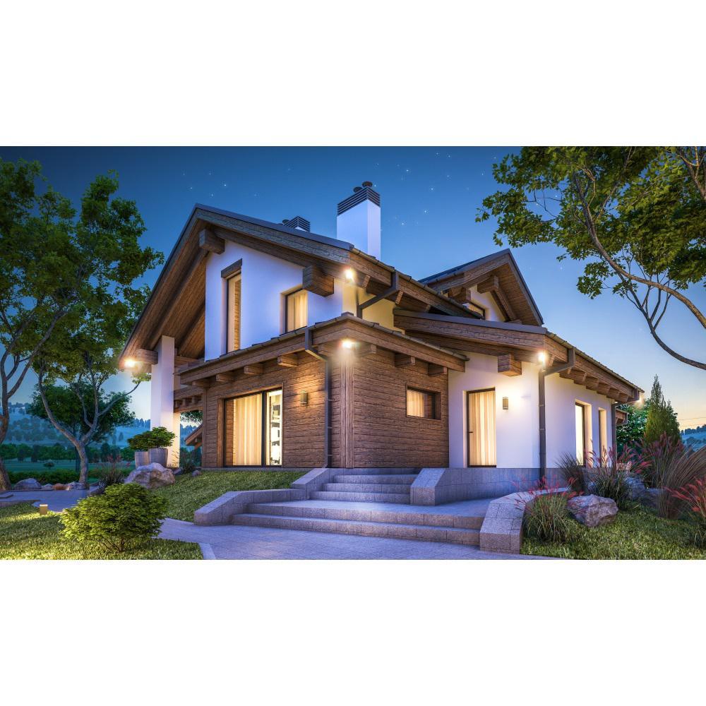 Bronze Smart Bluetooth Outdoor Integrated LED Flood Light, Tunable CCT with In-Wall Accessory Dimmer by HALO Home - Super Arbor
